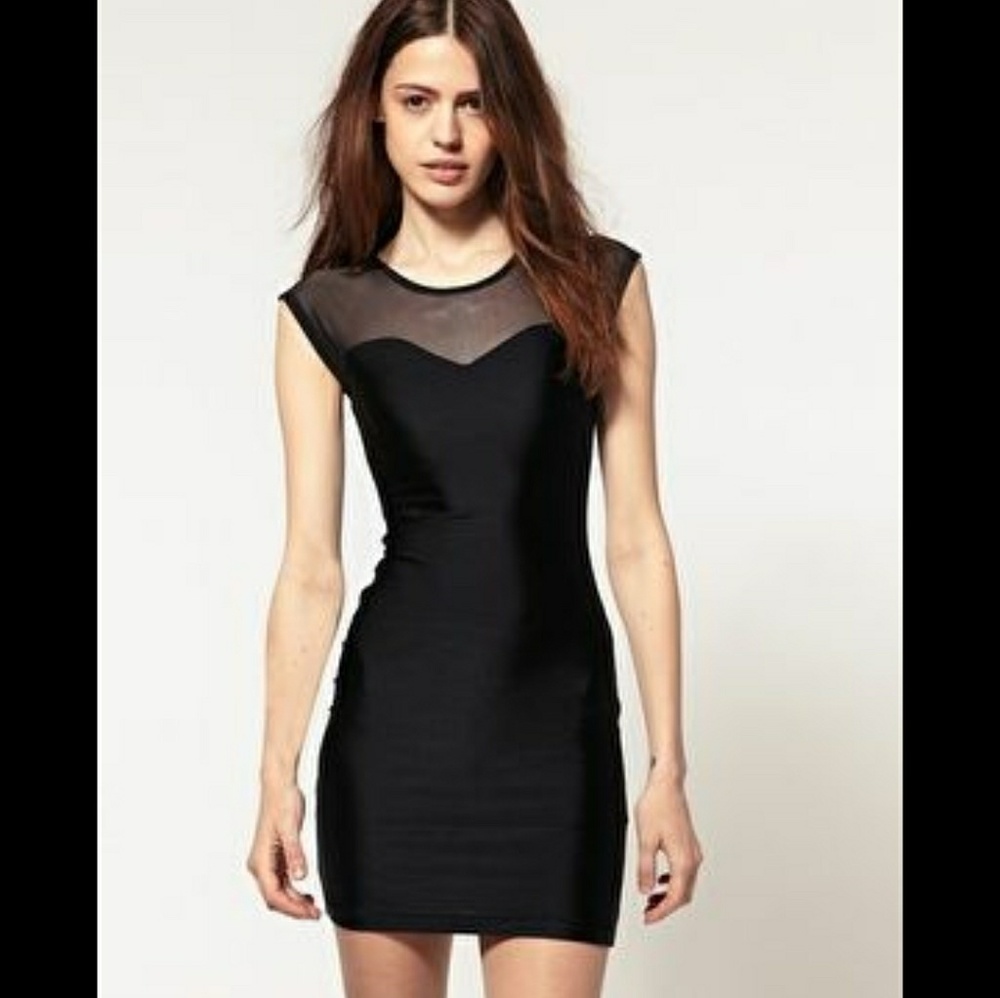 American Apparel Black Mini Dress XS/Small